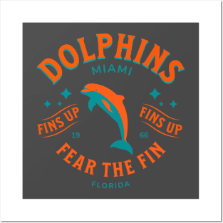 Miami Dolphins Posters and Art